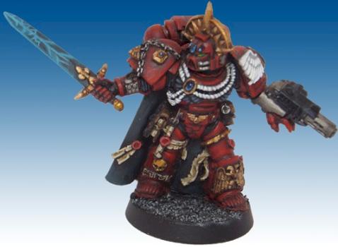 Blood Angels Captain by havok100