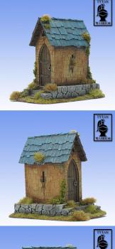 Warhammer Scenery Resin Shrine by tytan_warrior