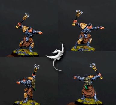 Reaper Miniatures - Unther Godshand, Cleric by ar2roo