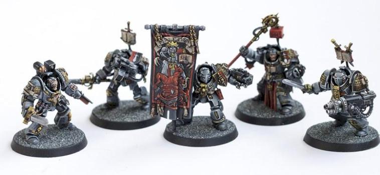 Grey Knights Paladins by Comitiva Carmina