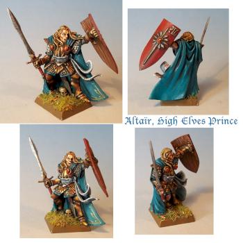 Altaïr, High Elves Prince. by zavepovuleur