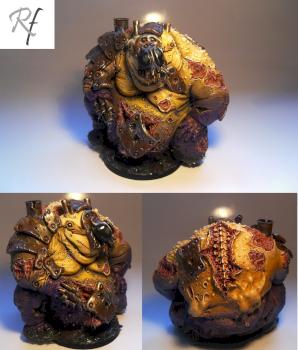 Nurlge Greater Daemon by RichFielder