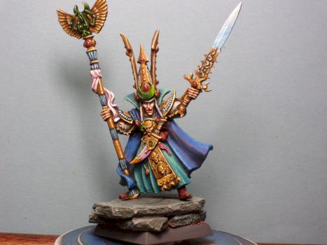 Teclis High Elf by sadgar