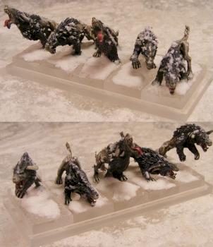 Chaos warhounds unit 1 and 2 by Paradox Studio