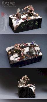 Nurgle Ogre and Chaos Snail by Sarmatia Painting Studio