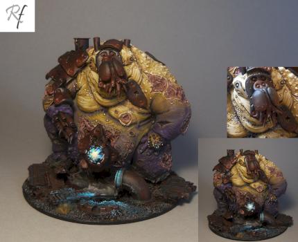 Dark Mechanicus Greater Daemon of Nurgle by RichFielder