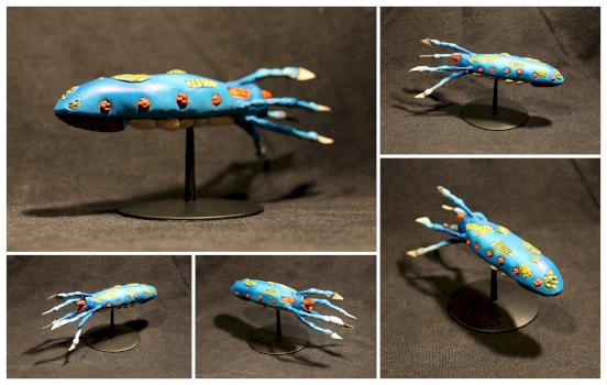 BFG: Tyranid Leviathan Hiveship by tinhouse