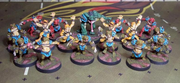 Slann bloodbowl team by ptdesignstudio