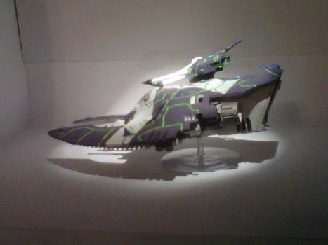 Eldar Wave serpent by rabbidsquirrel