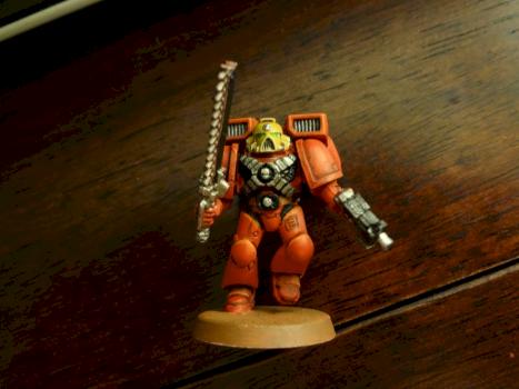 Blood Angels Assault Marine by Deepstrike
