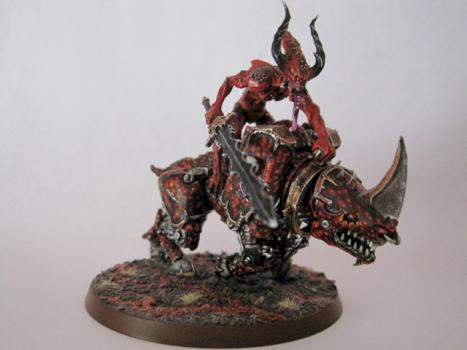 Khorne bloodcrusher by Iandw