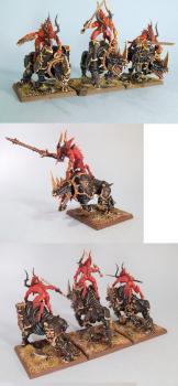 Bloodcrushers of Khorne by Ismaël A