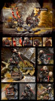 Death Korps of Krieg command squad by de-Zigner