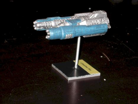 Firestorm Armada Sorylian Bombard-class Gunship by renodemona
