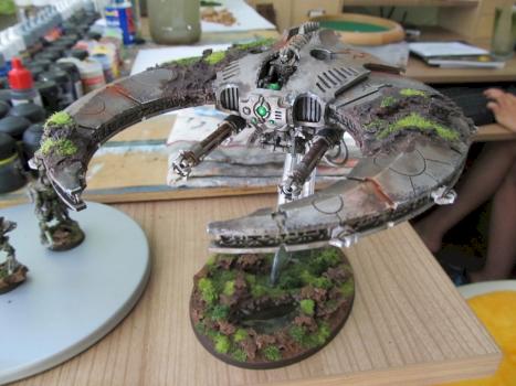 Necron Nightscythe by Frank_Rooster