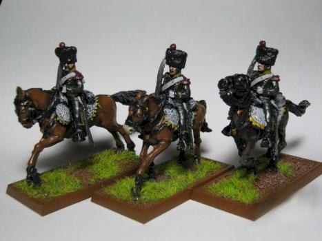 FN43 Napoleonic Chasseurs a Cheval by ipaintminiatures