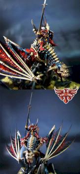 vampire lord on zombie dragon by owl_green