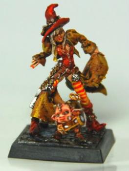 Freebooter Time Witch + familiar by Gamedad