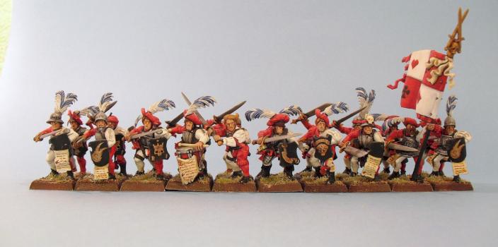 Swordsmen - Empire State Troops by Ismaël A