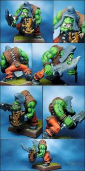Orc Warrior by eathir