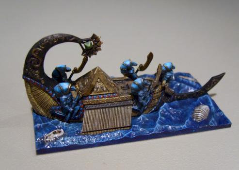 Dreadfleet: Pharoah ship by aranelthemithra