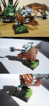 Lizardmen Skink Priest by Corinthius