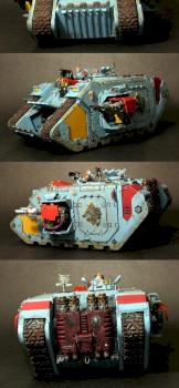 Space Wolves land raider by adary