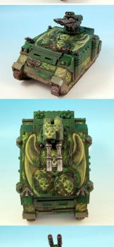Warhammer 40K Dark Angels Razorback by rene