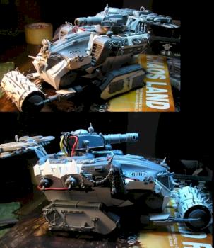 ork Battlewagon wip by Slimak
