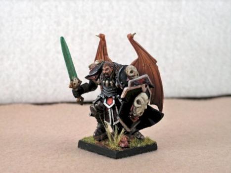 Half-fiend Blackguard by Legion