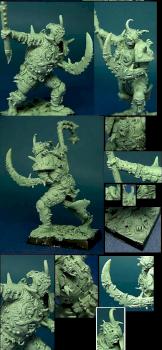Champion of Nurgle (28mm) by Chasm Keeper