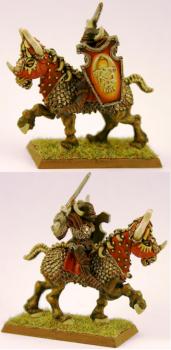 Mounted Champion of Khorne by paintingrobot