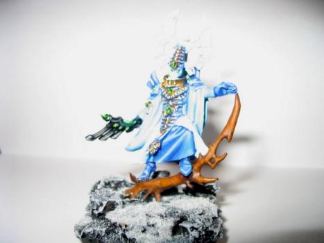 Warhammer 40000 Eldar Bonesinger by koix