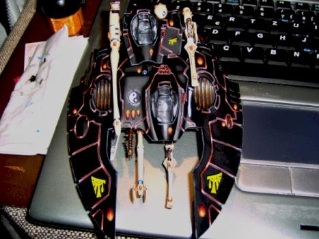 Eldar Falcon by LordMaccrage