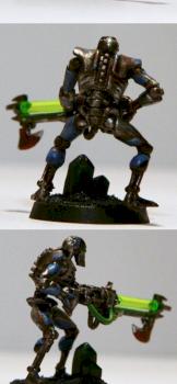 Necron Warrior by VeN