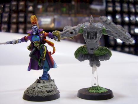 HarlequinOrk ChiefTroupe by Aquilifer66