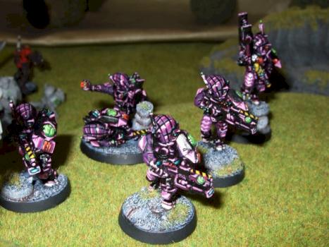 tau firewarrior squad by neontau