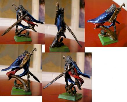 Wood Elf converted to Vampire by Schteve