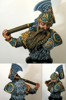 Dwarf Bust from Tales of War by Bonelord