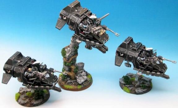 3 RavenwingLandspeeder by Blackcors Painting