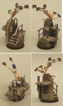 Rezolution Ronin shootist female leaping conversion by duck21