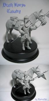 120mm Death Korps Cavalry by Faeruithir