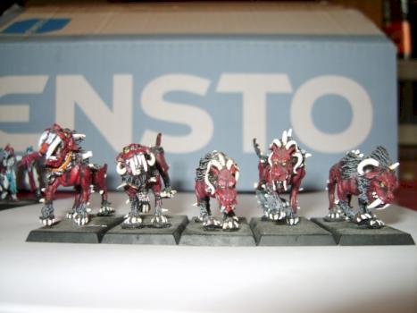 bloodhounds of khorne by demonenjaeger