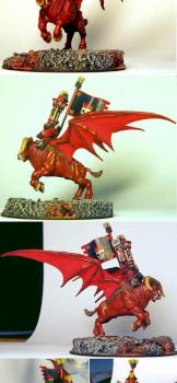 Chaos Dwarf on Bull Centaur by james9995