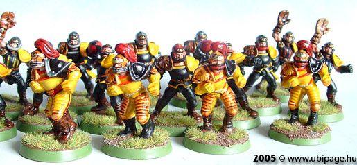 Blood Bowl Human Team by UBorka