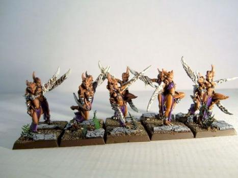 Slaanesh Daemonettes (unit 1) by Tim F