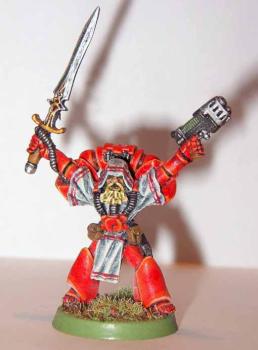 Blood Angels Veteran Sergeant by alexpolenta