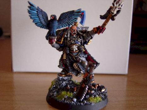 space wolf rune priest by wolfen lord