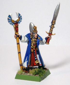 Tethan, High Elf mage by iangrant