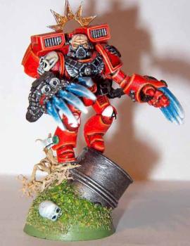 Blood Angels Commander by alexpolenta